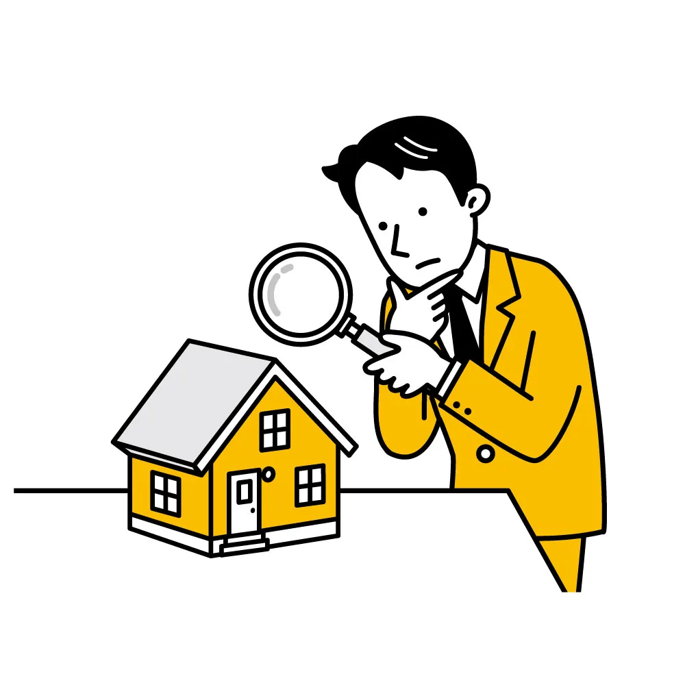 無理に高額なリノベーションを勧めない姿勢のイメージイラスト